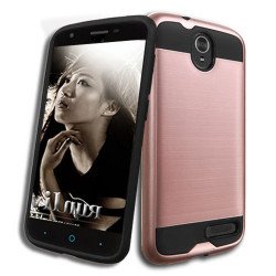 ZTE Grand X3 Z959 Iron Shield Hybrid Case (Rose Gold)